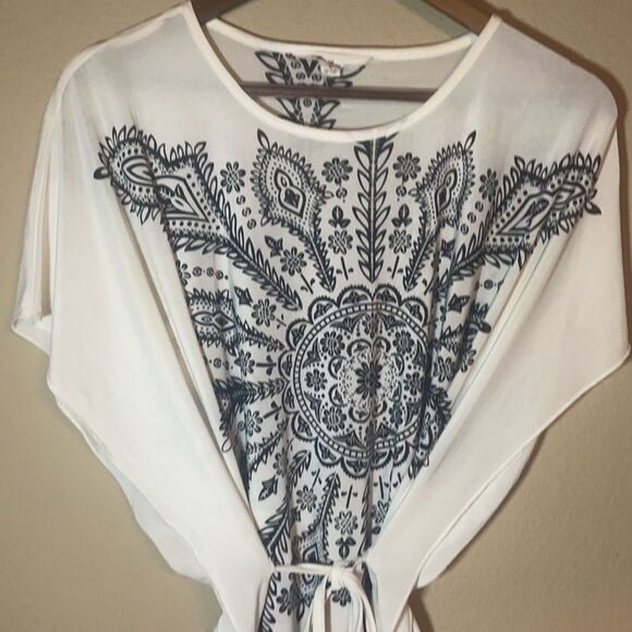 Tribal Print Swim Coverup - Picture 6 of 9